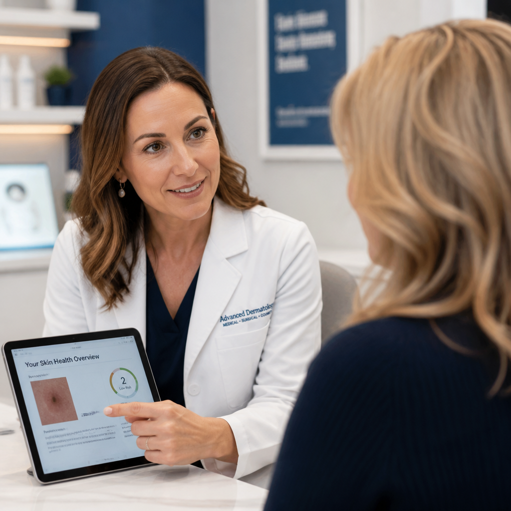 Skin cancer screening results